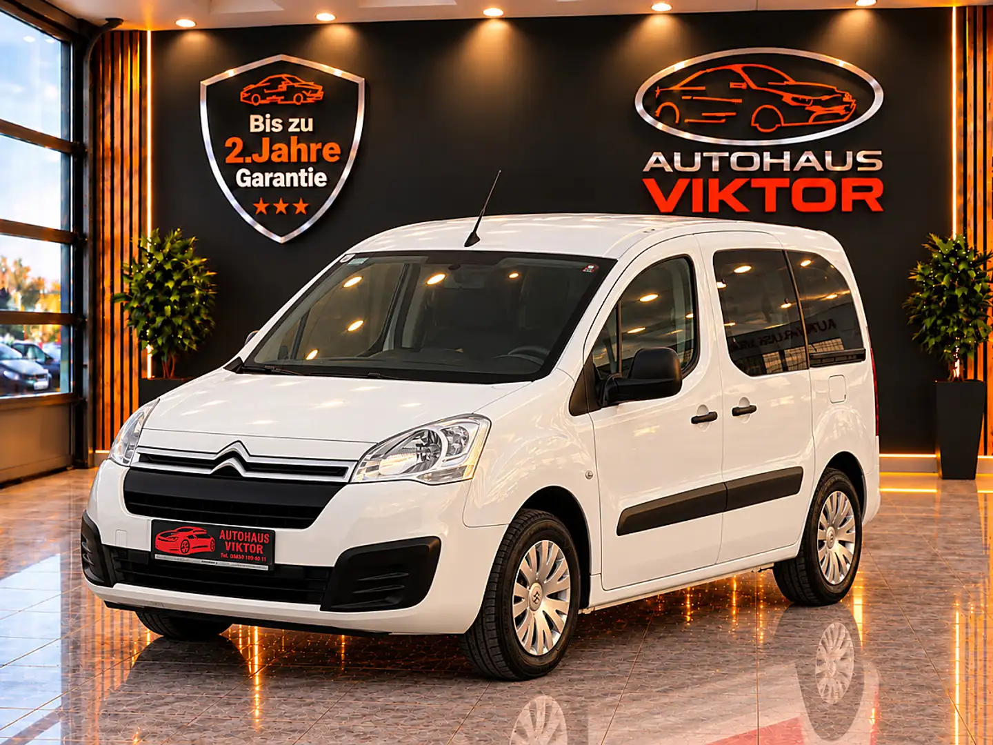Citroen Berlingo 1.6 BlueHDi 100 FAP Flash*INKÖLUDIERT GARANTIE,... Weiß - 1