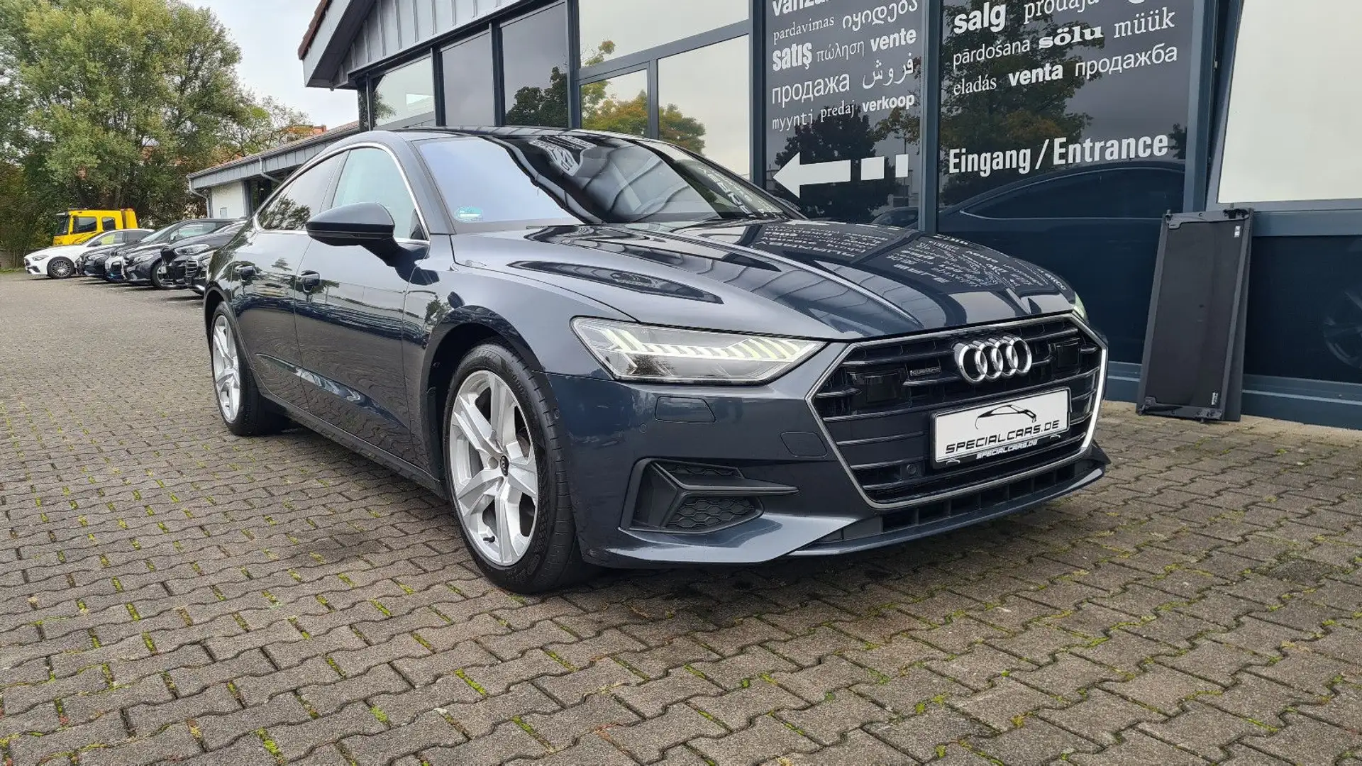 Audi A7 SB 40 TDI quattro - MATRIX - VIRTUAL - AHK - Blau - 1