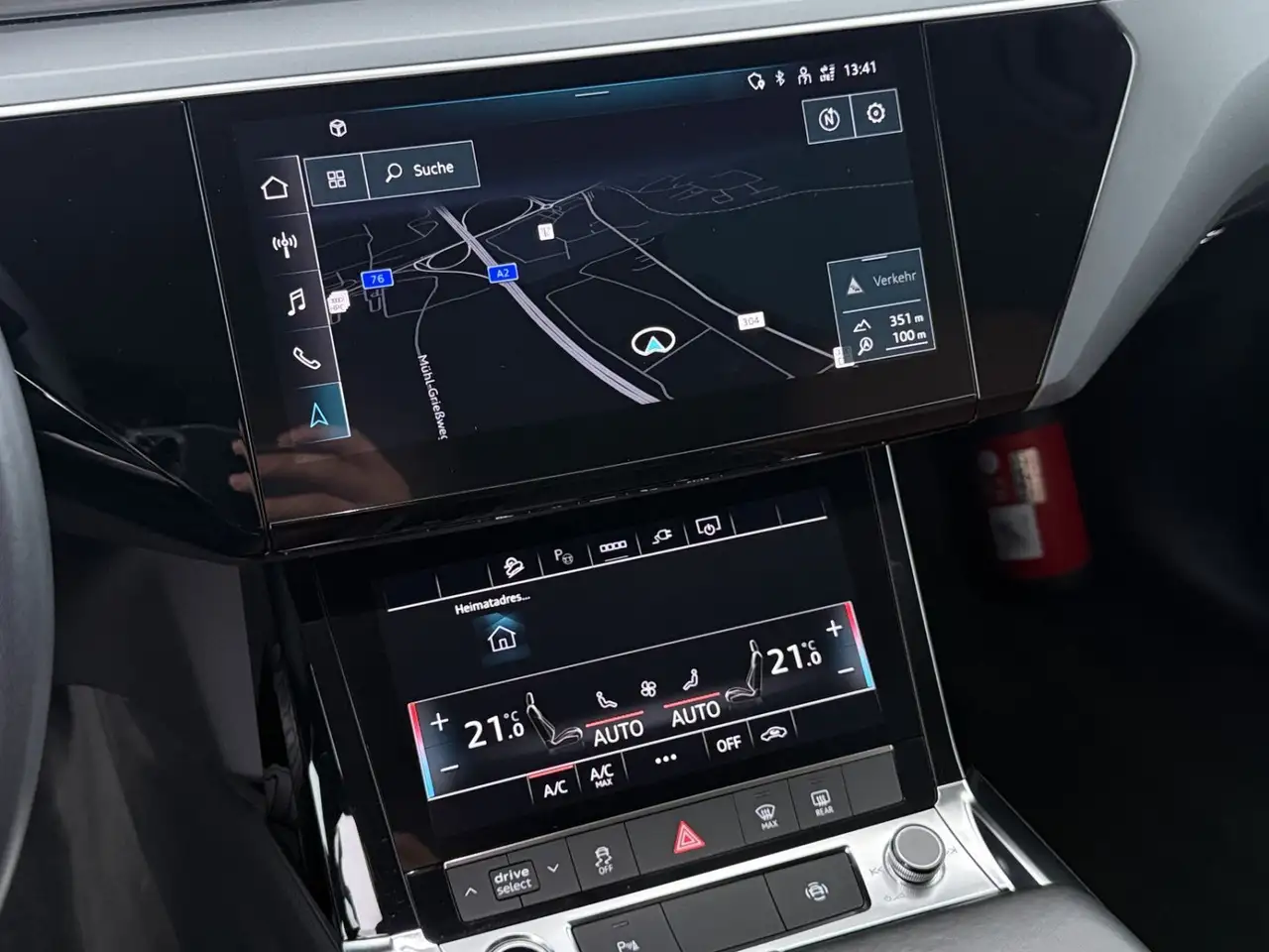 Audi e-tron 50 quattro 71kWh Aut LED LUFT LEDER NAVI, миниатюра 17