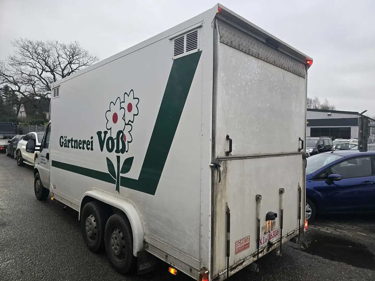 Peugeot Boxer blumen transpoorter Weiß - 2