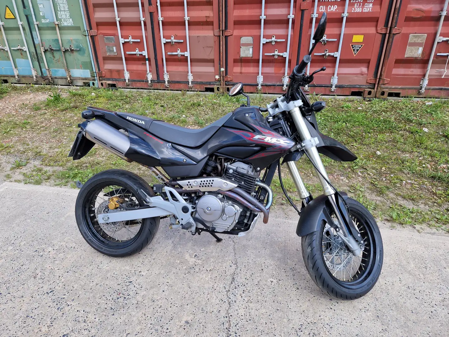 Honda FMX 650 Чорний - 1