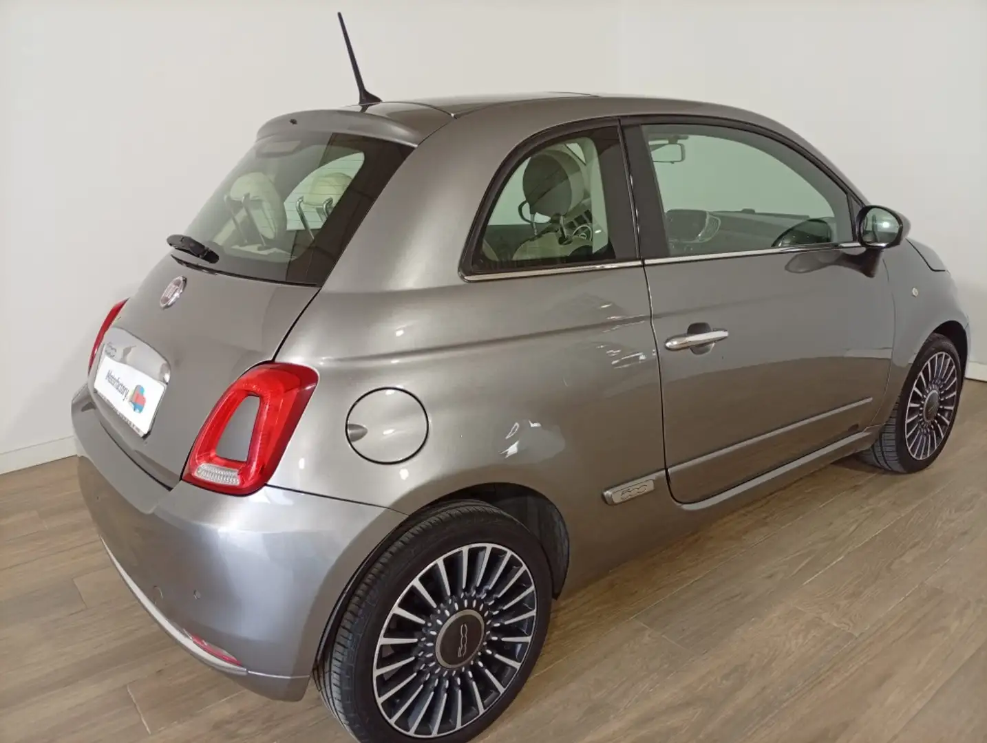 Fiat 500 1.2 Lounge Gris - 2