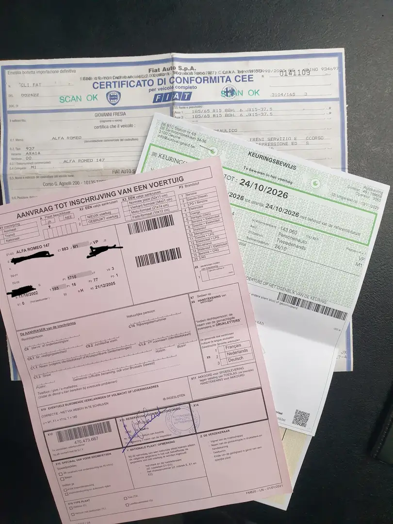 Alfa Romeo 147 147 1.6 Twin Spark Distinctive - 1