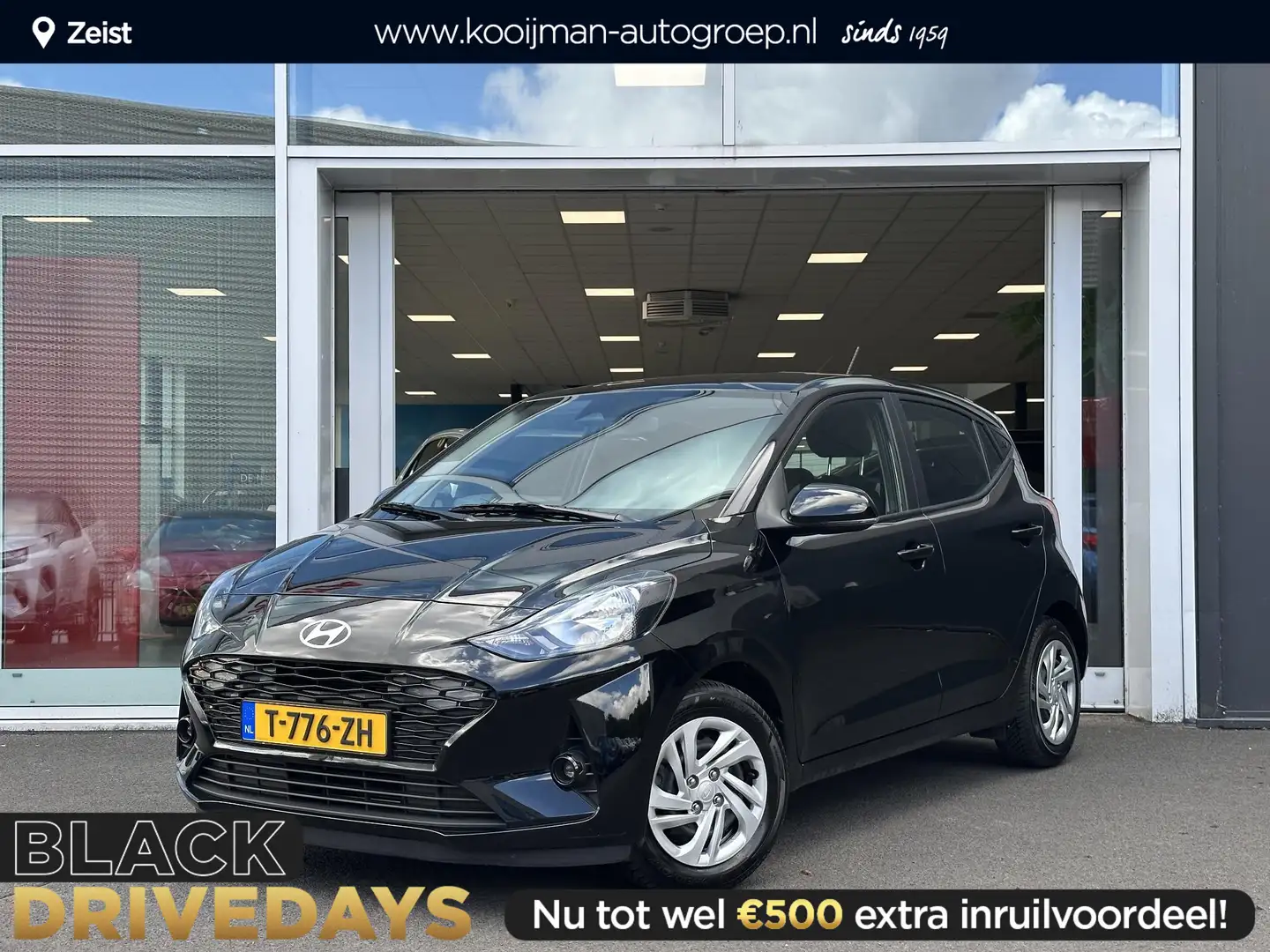 Hyundai i10 1.0 Comfort Airco | Apple Android Carplay Noir - 1
