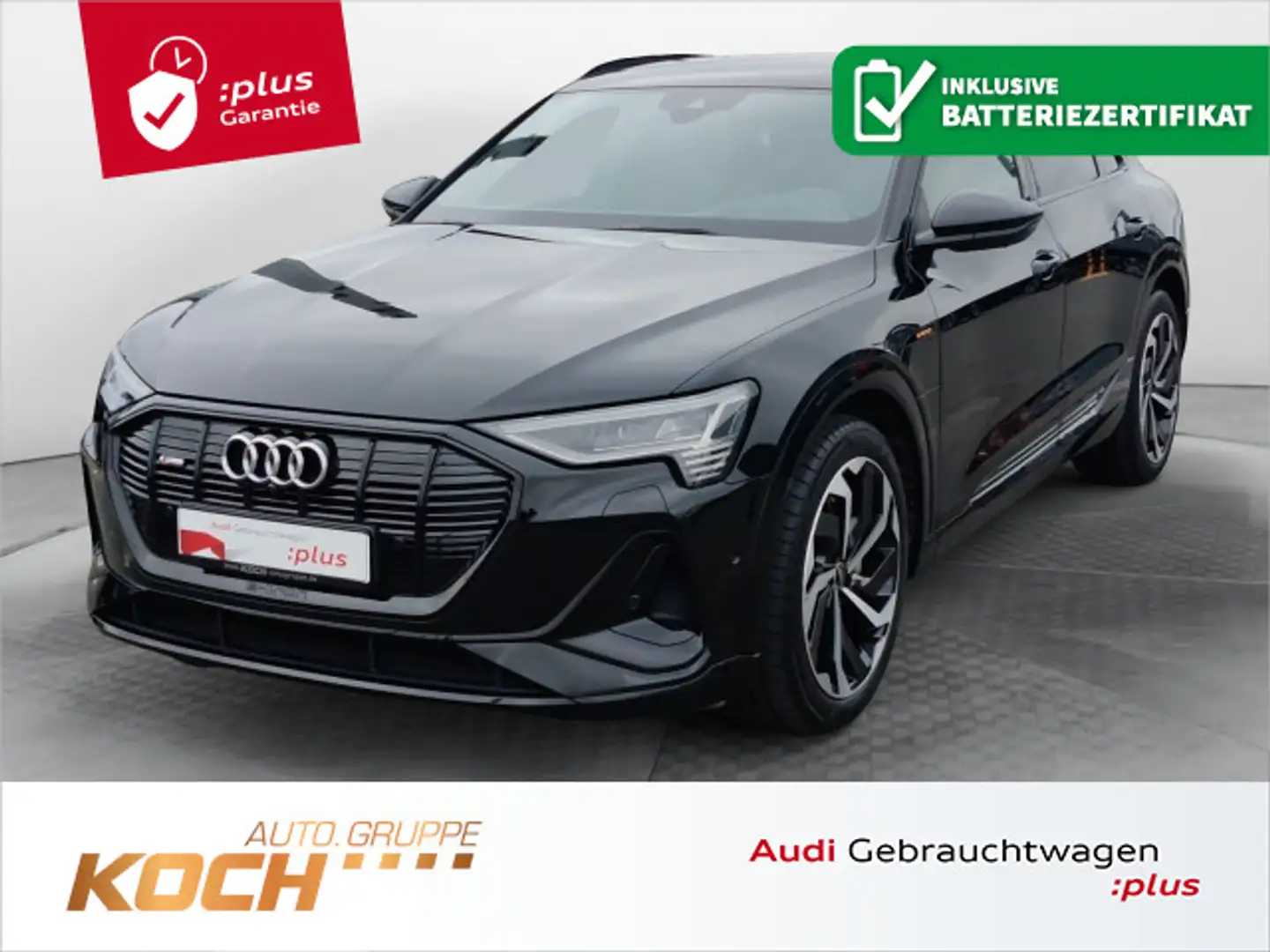 Audi e-tron 50 q. S-Line 2x, Digital Matrix LED, AHK, Schwarz - 1