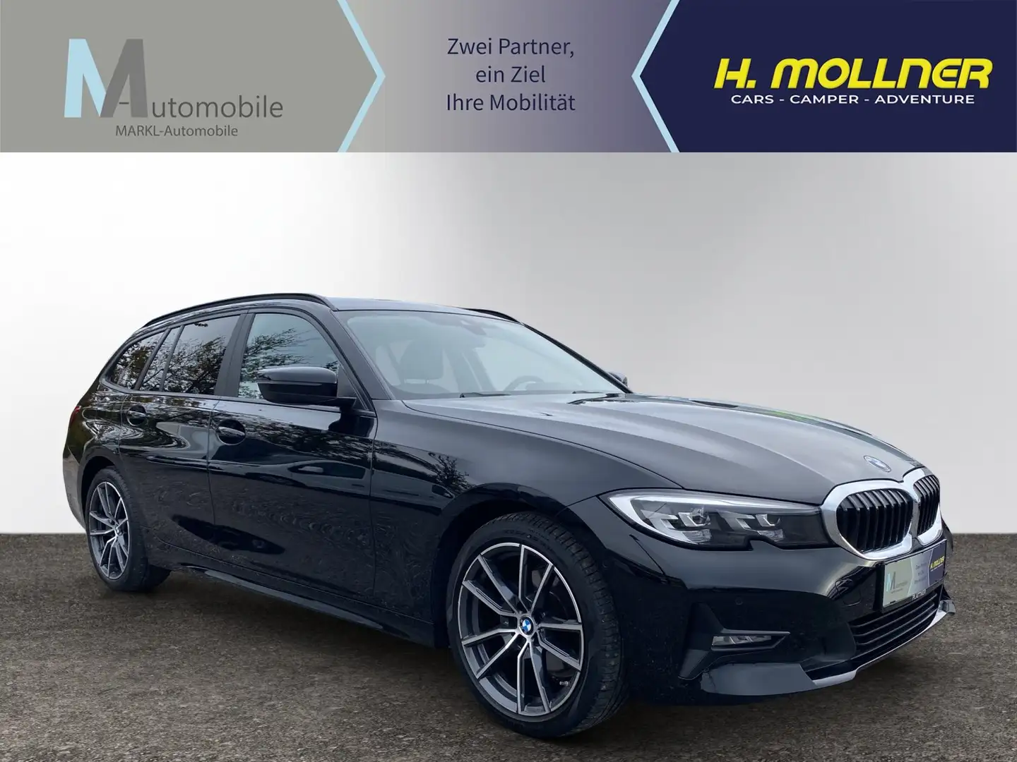 BMW 320 320 d xDrive Advantage Touring Schwarz - 1