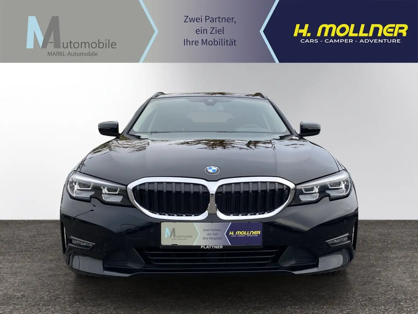 BMW 320 320 d xDrive Advantage Touring Schwarz - 2
