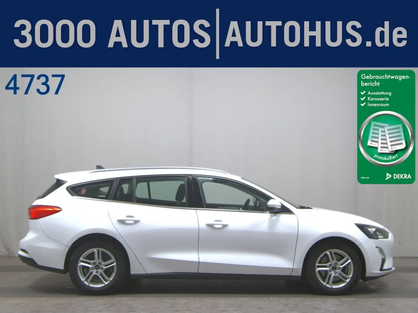 Ford Focus Turnier 1.5 EB Cool&Connect AHK Navi LED Weiß - 1