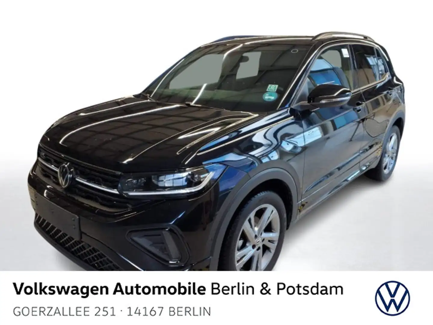 Volkswagen T-Cross 1.5 TSI DSG R-Line Navi AHK Black Style Schwarz - 1
