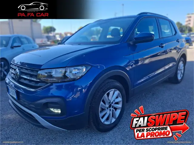 2022 Volkswagen T-Cross in Blue for sale