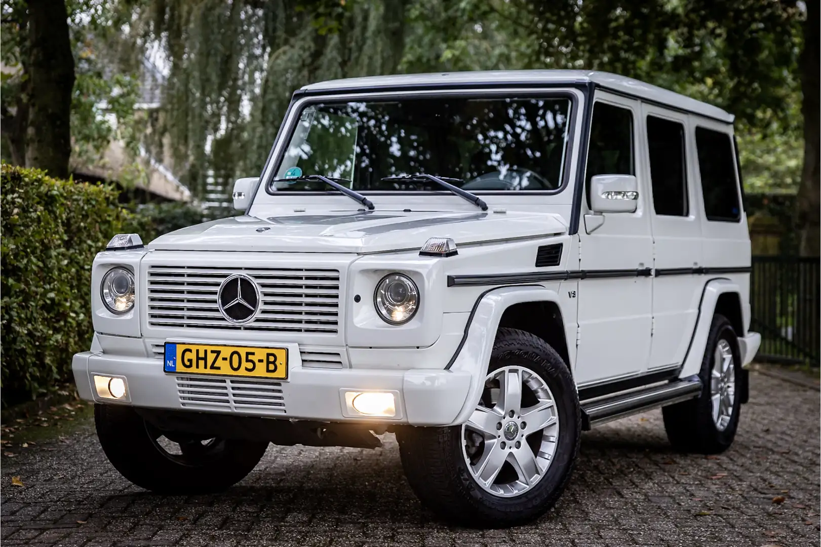 Mercedes-Benz G 500 St.Wagon Schuifdak BTW Auto Alcantara Hemel Blanc - 1