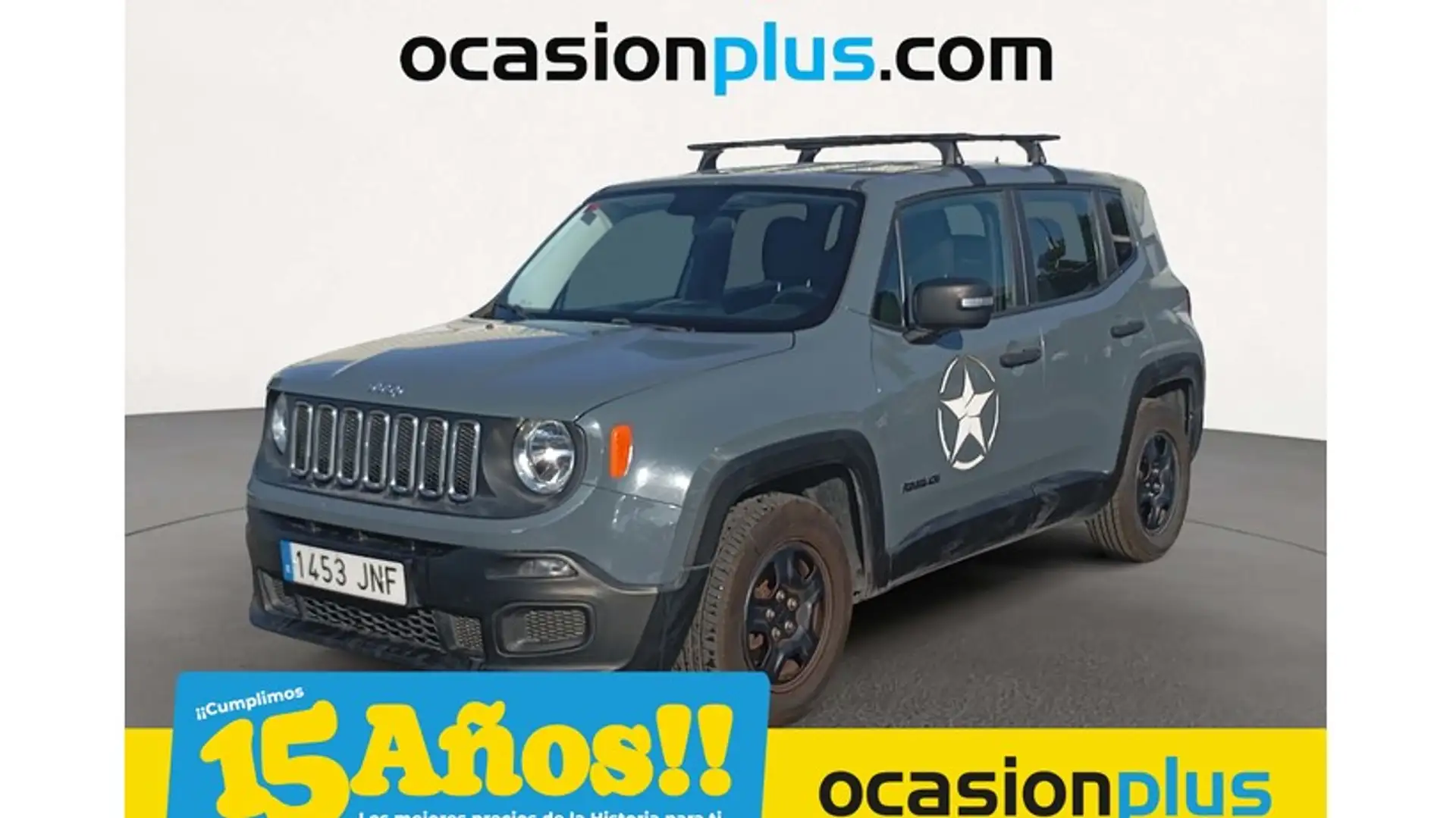 Jeep Renegade 1.6Mjt Sport 4x2 88kW Gris - 1