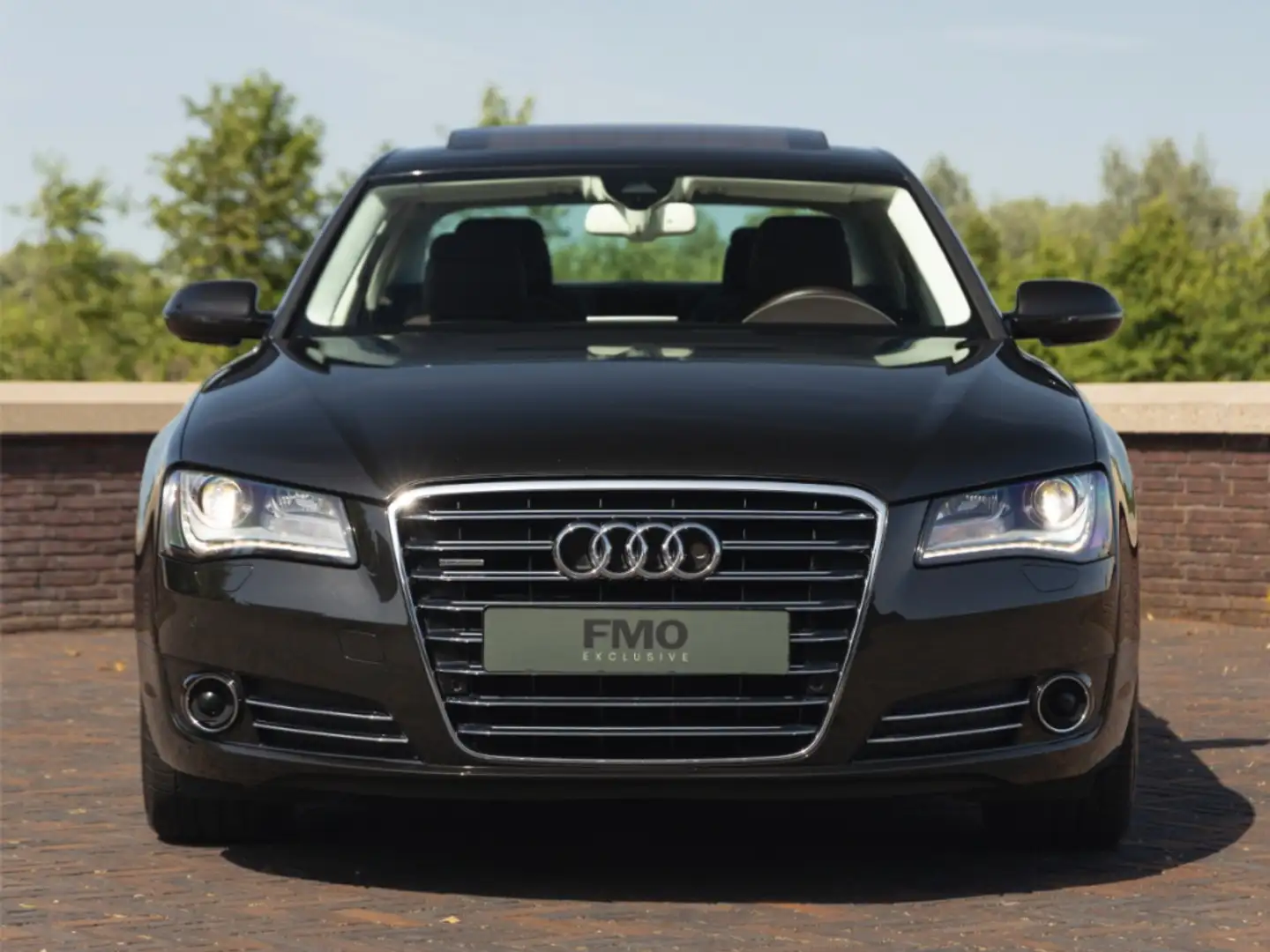 Audi A8 A8 4.2 FSI quattro|Youngtimer|€45.450 Ex BTW Zwart - 2