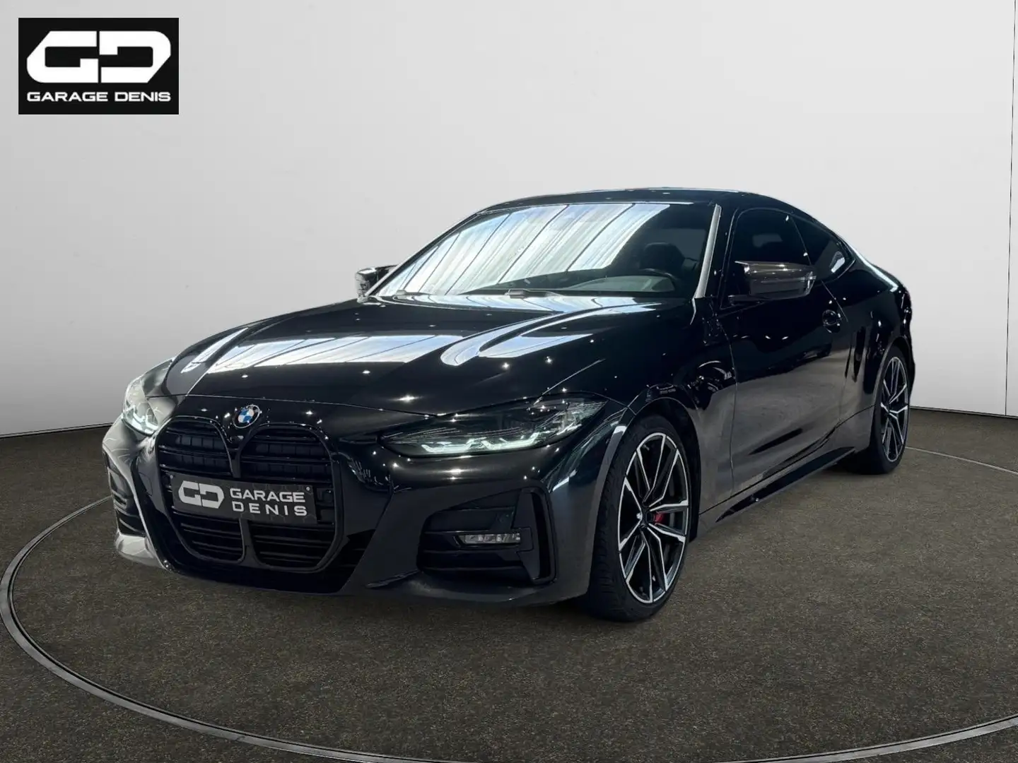 BMW 420 Coupé 420 dAS *PACK M*BOITE-AUTO*GPS*LED*CUIR* Siyah - 1