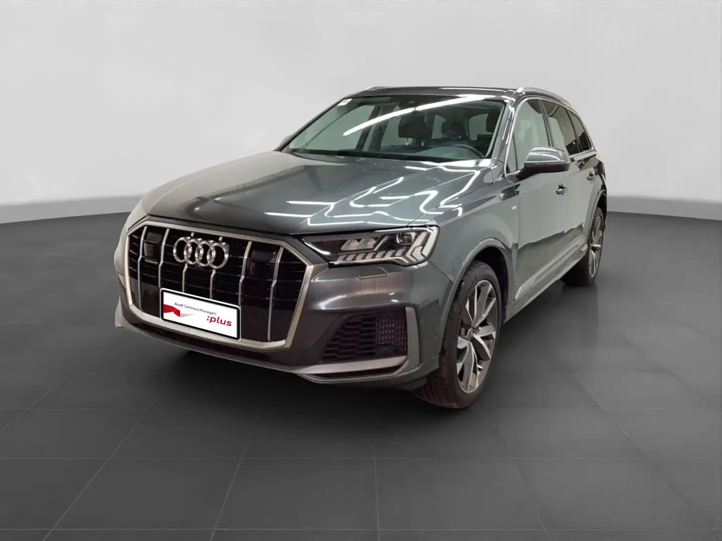 Audi Q7 55 TFSI Q S LINE 7SITZE LM21 STHZG MATRIX Grau - 2