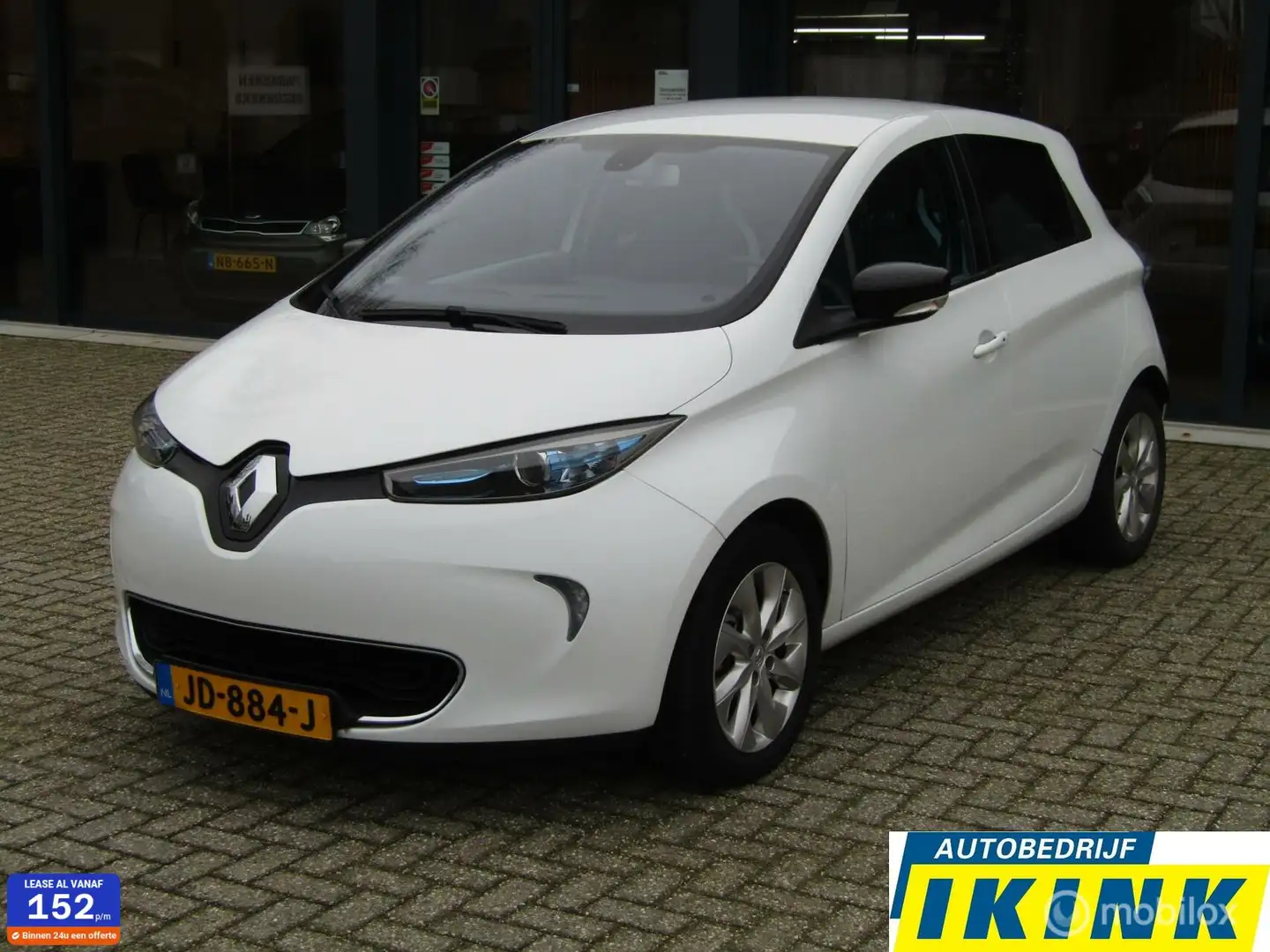 Renault ZOE R240 Life 22 kWh (ex Accu), Camera Blanco - 1