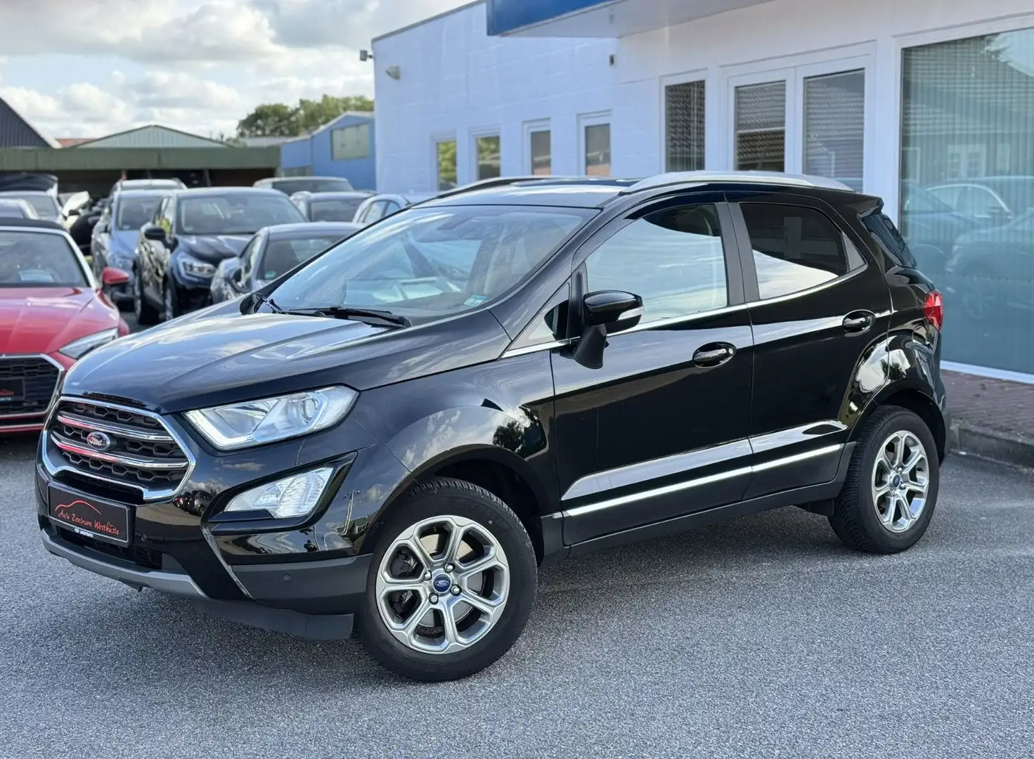 Ford EcoSport Titanium AHK SHZ Tempoma wenigKM 1.Hand Schwarz - 2