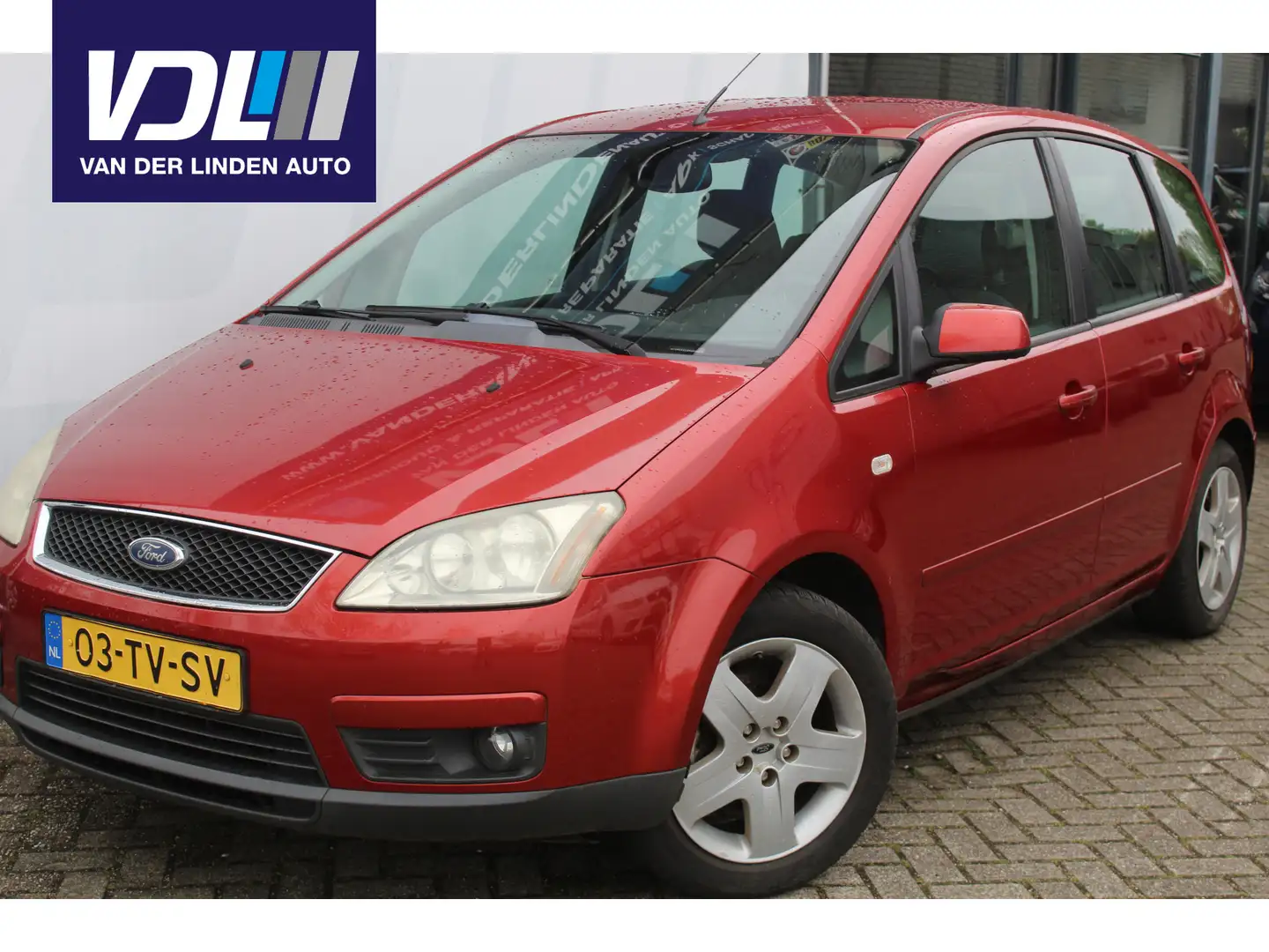 Ford Focus C-Max 1.6-16V Futura Airco l cruise controle l Elk.voor Rood - 1
