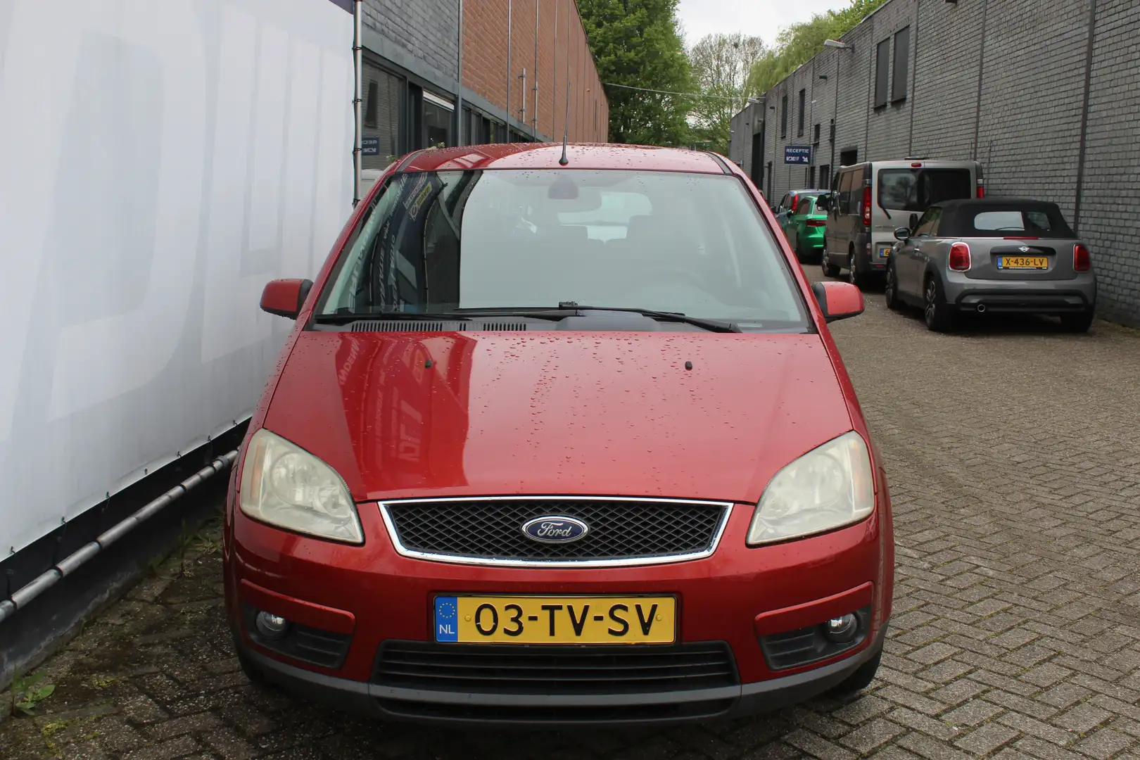 Ford Focus C-Max 1.6-16V Futura Airco l cruise controle l Elk.voor Rood - 2