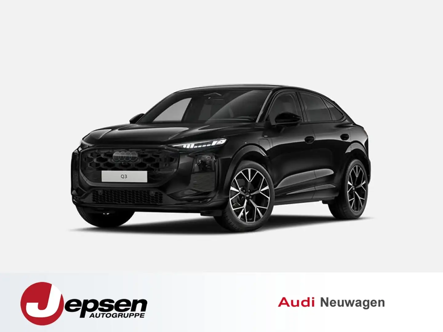 Audi Q3 Sportback e-hybrid S tr. Matrix PANO AHK 20 Schwarz - 1