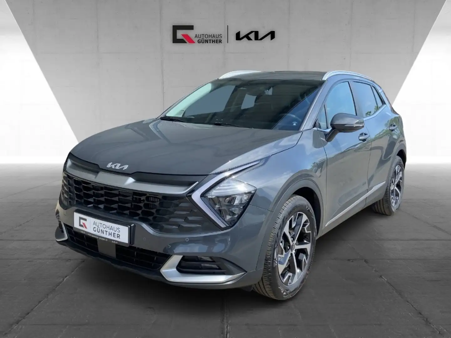 Kia Sportage Ultimate Edition 1.6 T-GDI MHEV LEDER Gris - 1