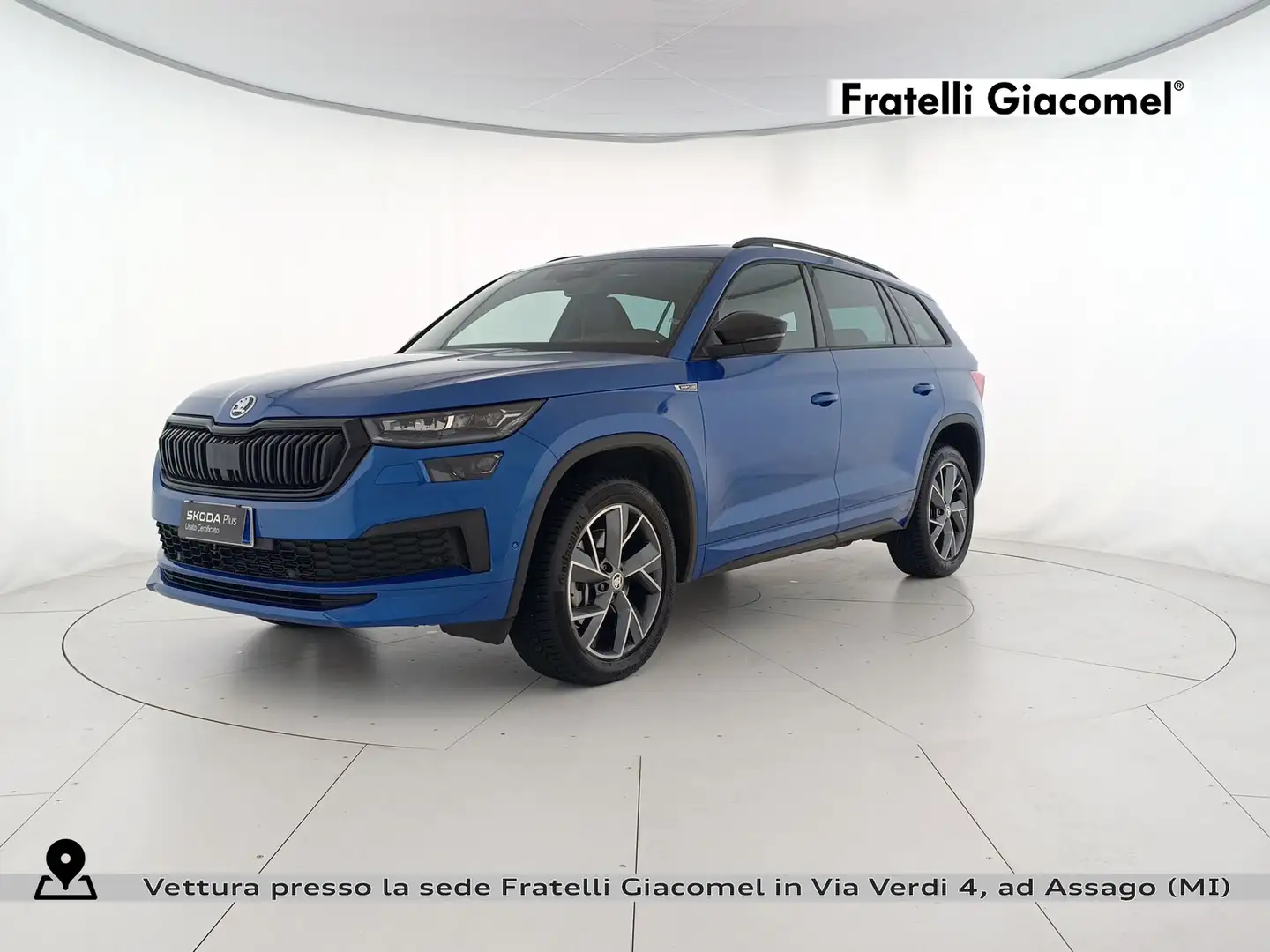 Skoda Kodiaq 2.0 tdi evo sportline 4x4 200cv dsg 7p.ti Blu/Azzurro - 1