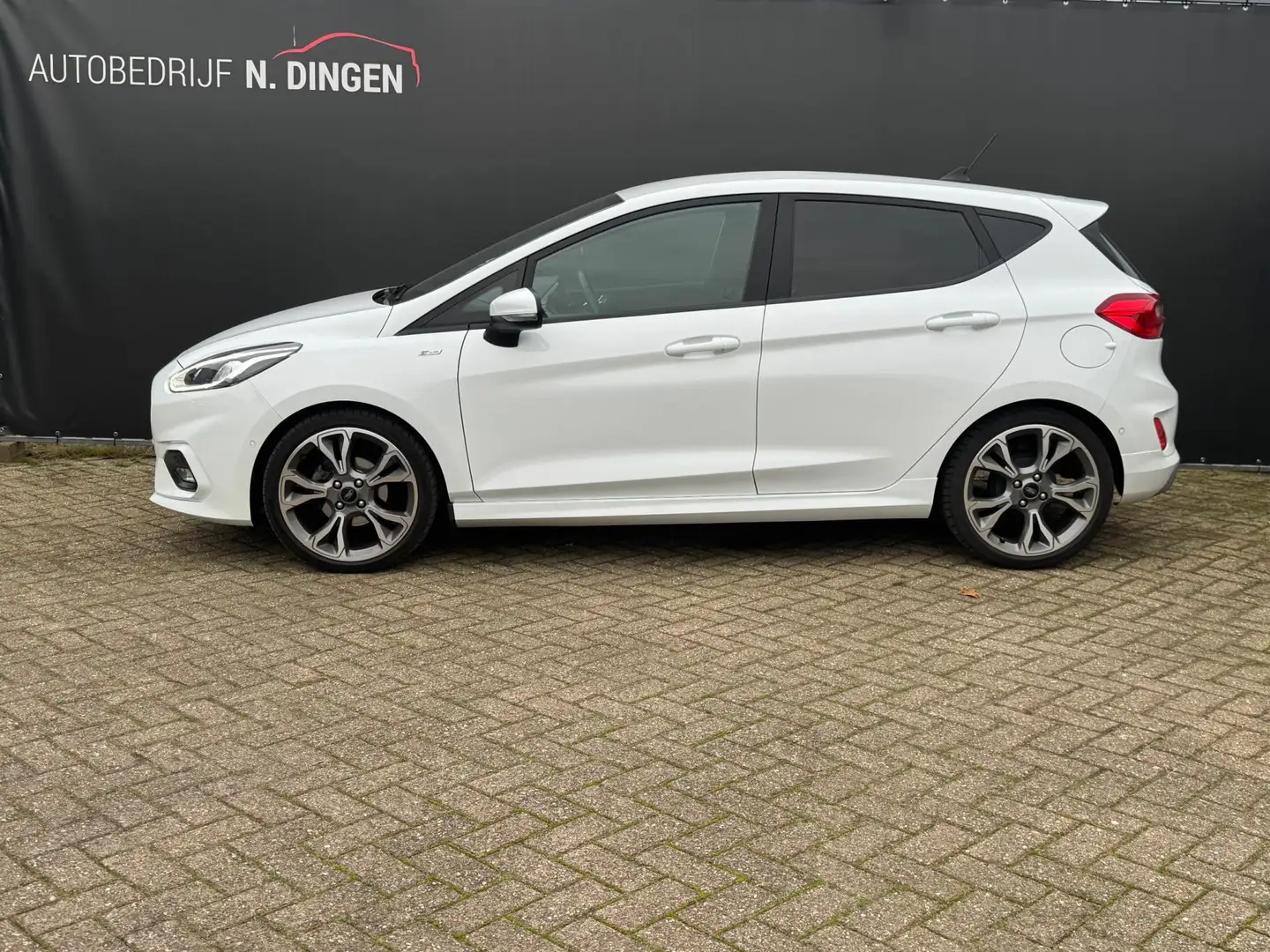 Ford Fiesta 1.0 EcoBoost ST-Line 49dkm! Adaptieve cruise winte Weiß - 2