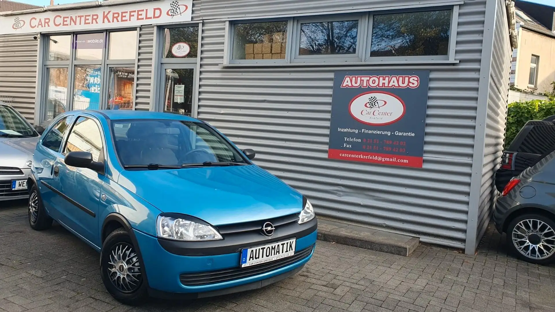 Opel Corsa 1.2 AUTOMATIK+ALLWETTER Blau - 1
