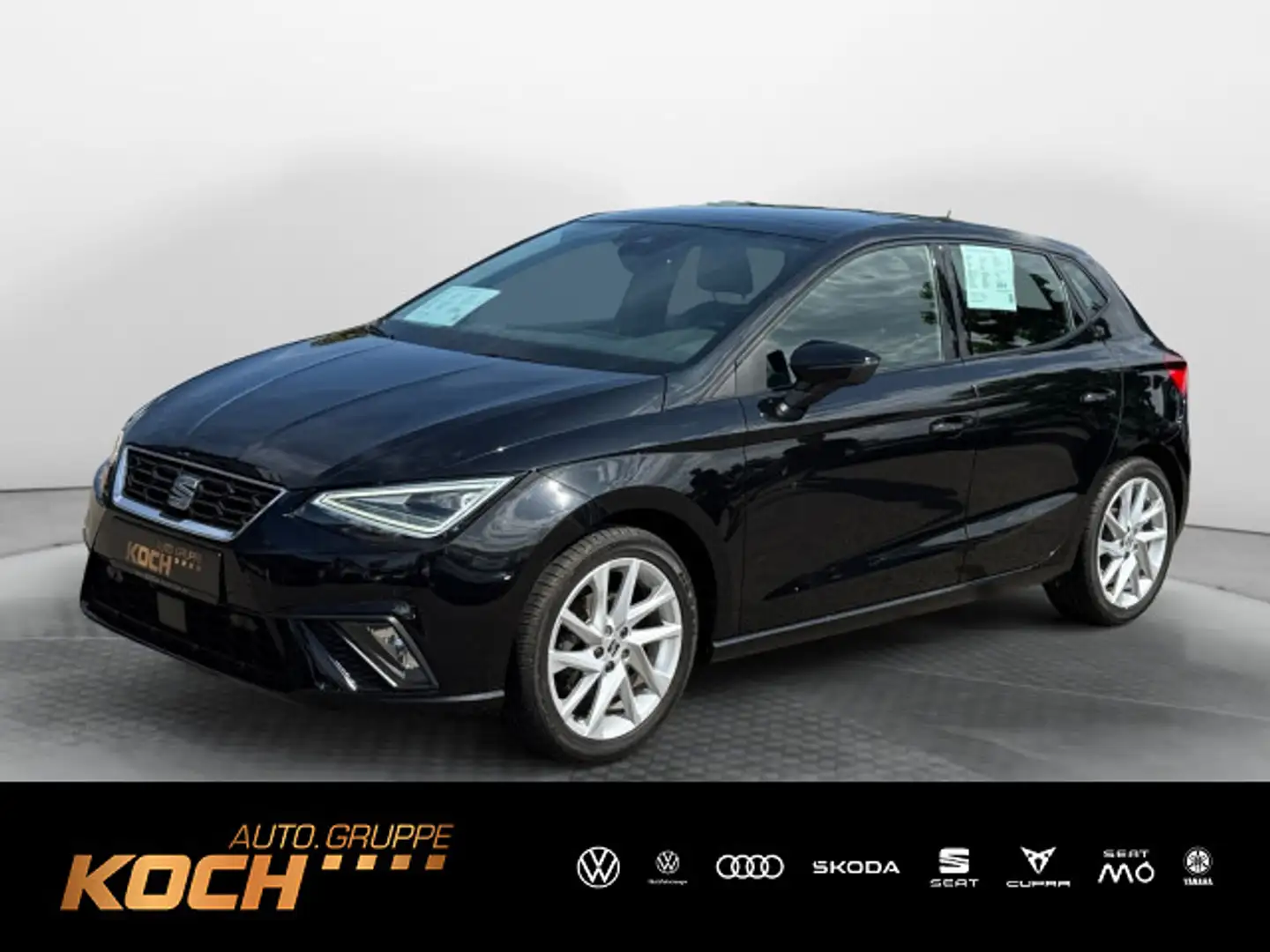 SEAT Ibiza 1.0 TSI FR PDC*RFK*SHZ*Pano*Klima Noir - 1