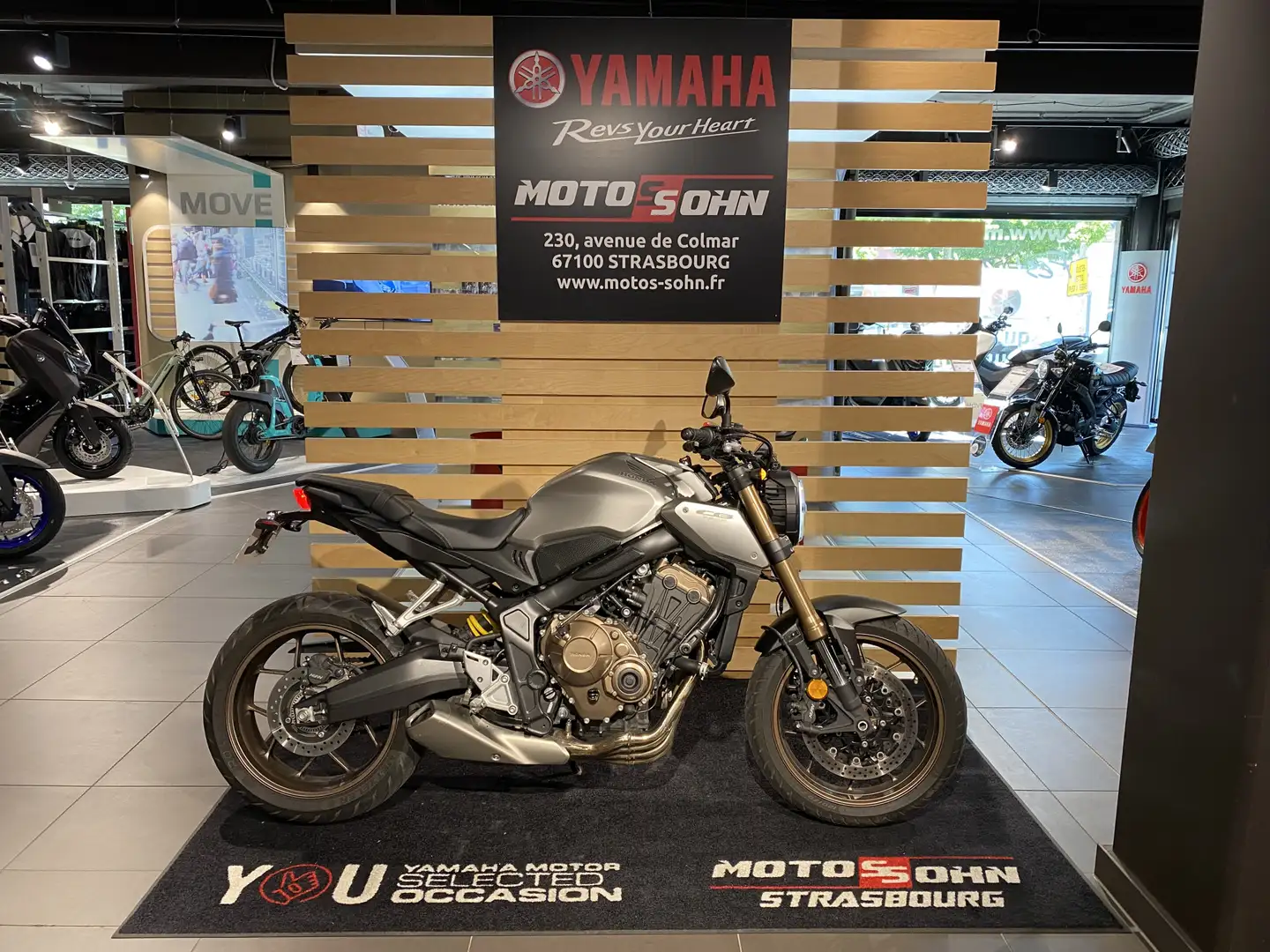 Honda CB 650 Šedá - 1