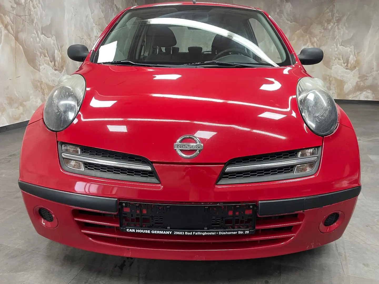 Nissan Micra City"TÜV AU NEU"Klimaautomatik"1.Hand" Rot - 2