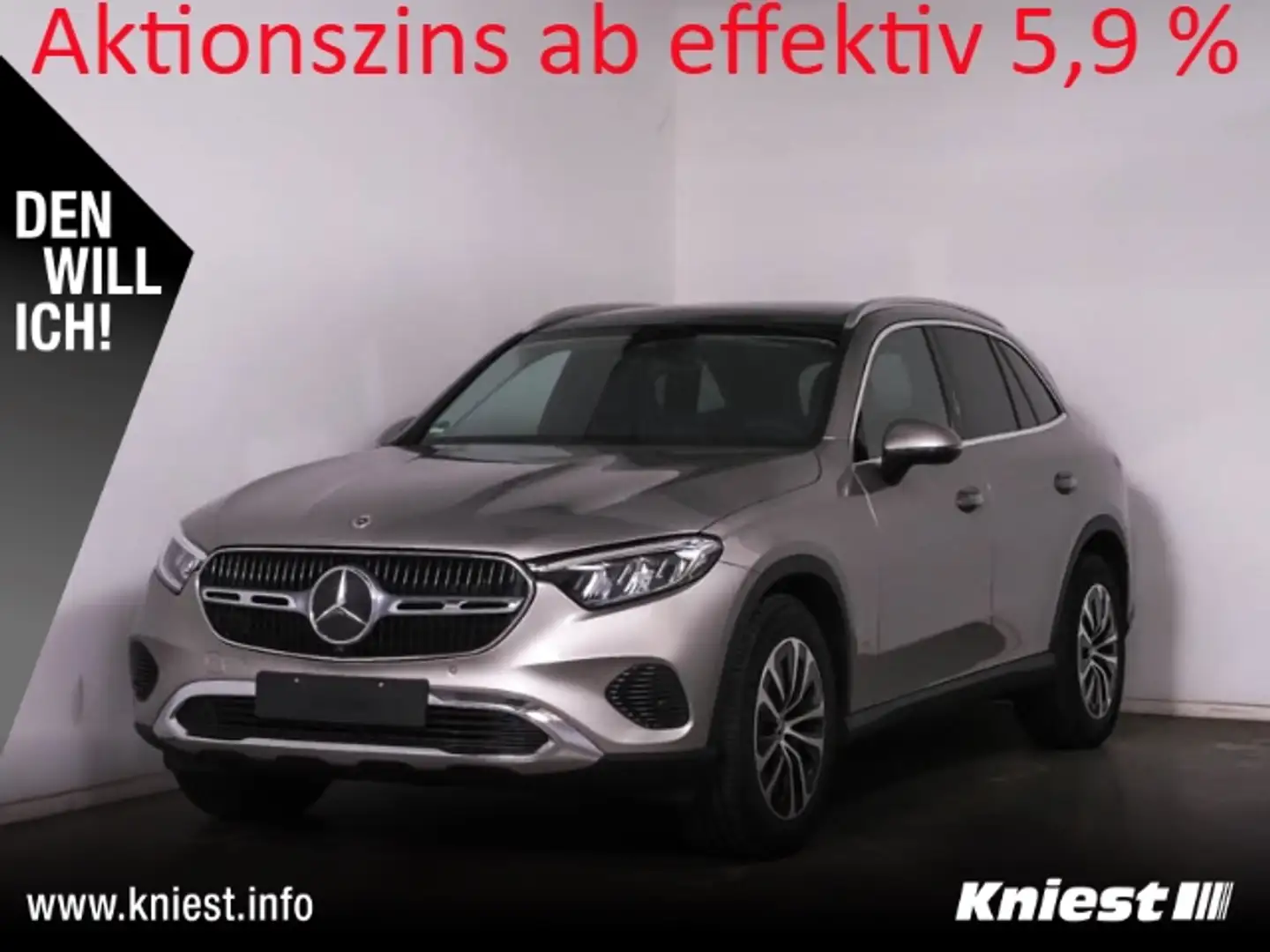 Mercedes-Benz GLC 220 -Klasse d 4Matic EU6d Panoramadach, LED, Totw.,Kam Silber - 1