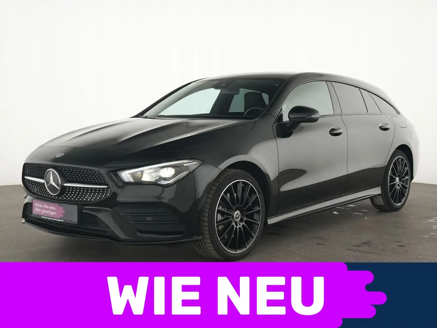 Mercedes-Benz CLA 250 e AMG Line Leder|Navi|Navi|SHZ|LED|Tempo Schwarz - 1