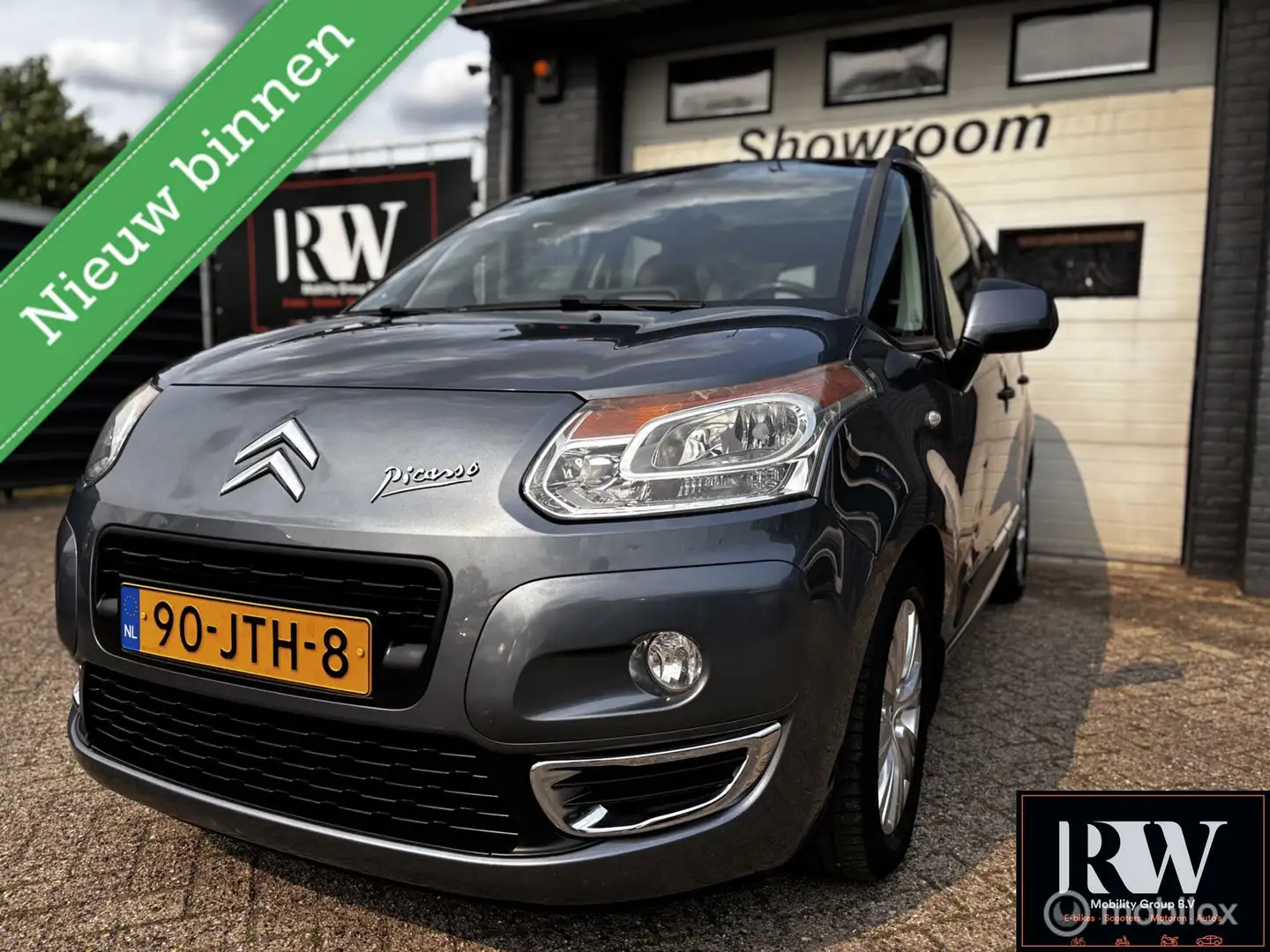 Citroen C3 Picasso 1.6 VTi Exclusive airco, cruise, trekhaak Gris - 1