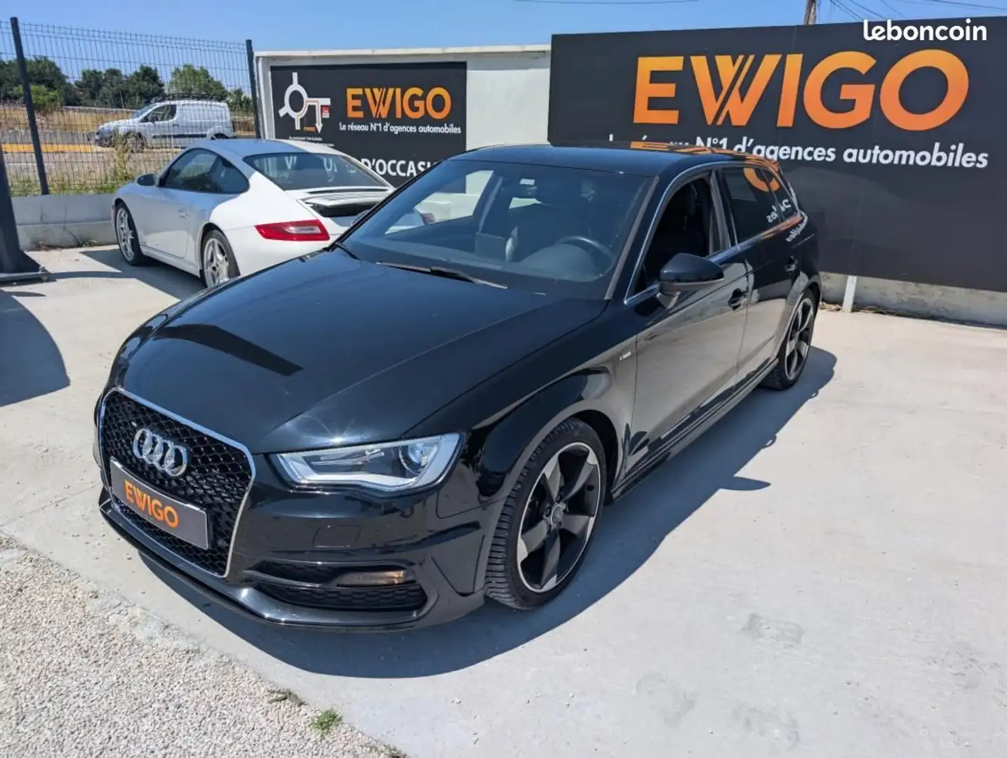 Audi A3 2.0 TDI 150 S line S-TRONIC BVA Noir - 1