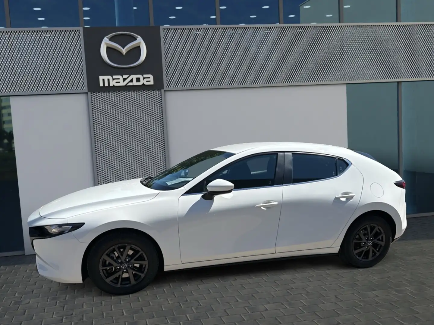 Mazda 3 SKYACTIV-G 2.0 M Hybrid Basis Blanc - 2