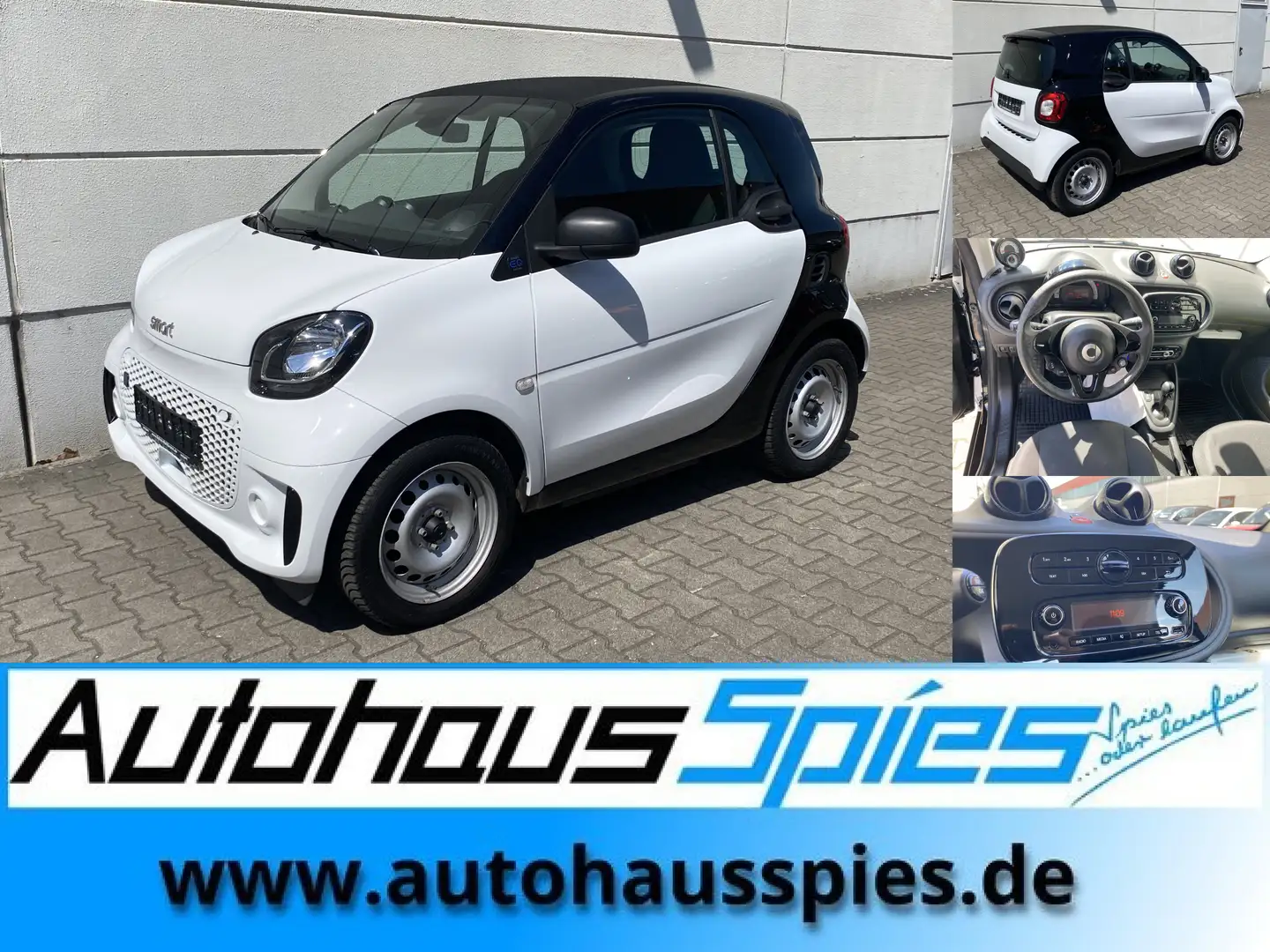 smart forTwo EQ electric drive  KlimaAut. DAB Tmat Weiß - 1