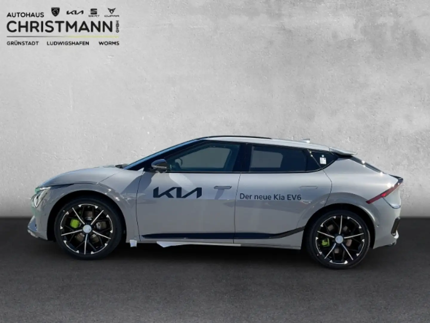 Kia EV6 GT 4WD Elektro 84 kWh *PANORAMAGLASDACH* Gris - 2