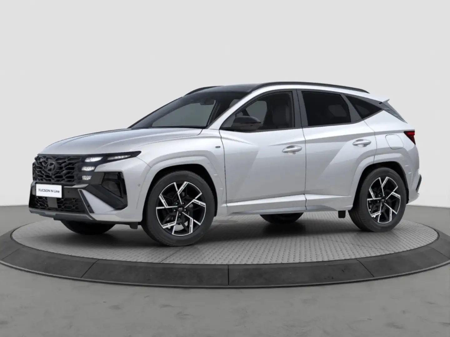 Hyundai TUCSON Hybrid N-LINE 1.6 T-GDi *PANO*SITZKLIMA*360°* Zilver - 2
