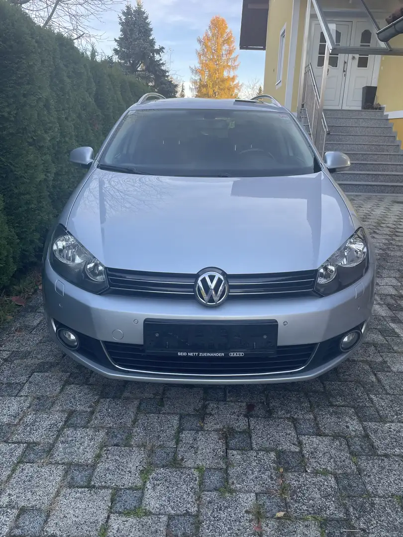 Volkswagen Golf Variant Highline 2,0 TDI DPF Silber - 1