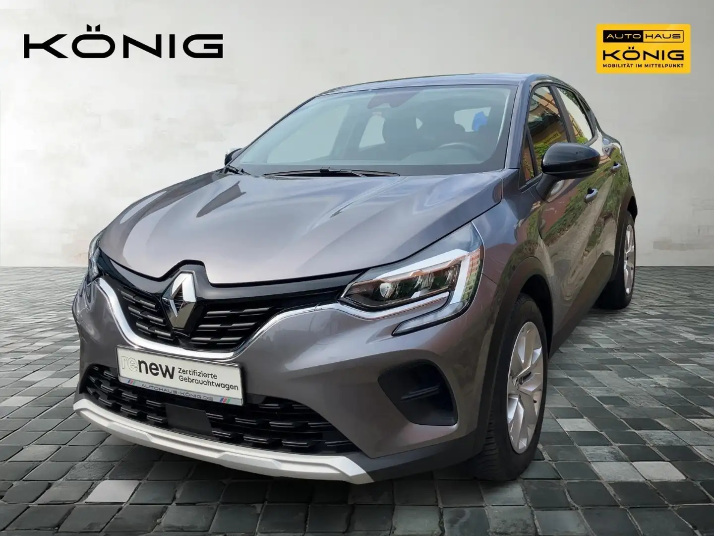 Renault Captur 1.0 TCe 90 EQUILIBRE KLIMA*NAVI*Tempomat Grau - 2