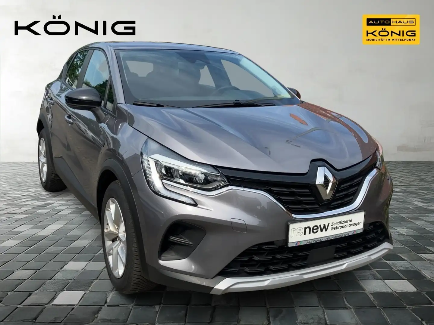 Renault Captur 1.0 TCe 90 EQUILIBRE KLIMA*NAVI*Tempomat Grau - 1