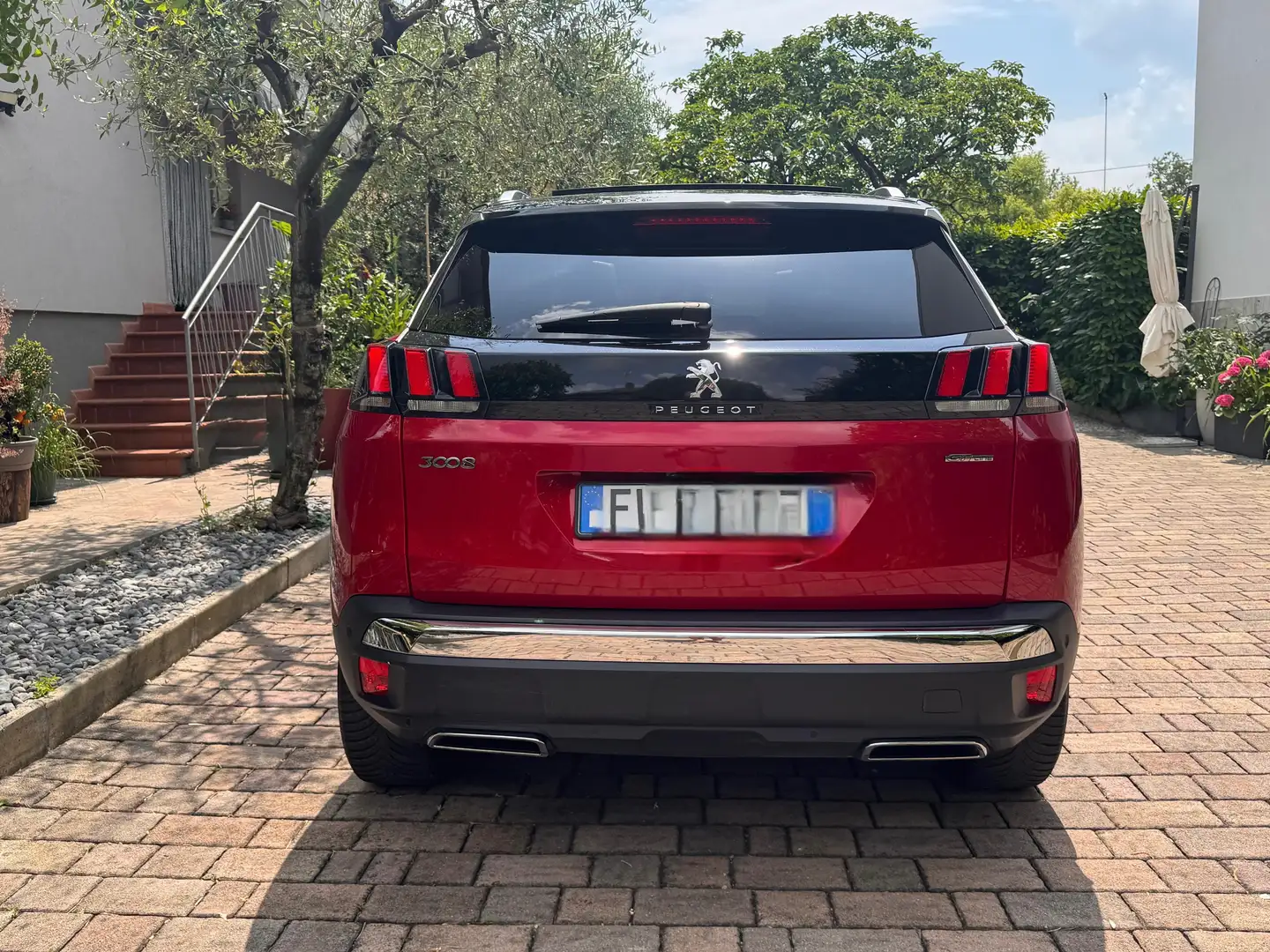 Peugeot 3008 3008 1.5 bluehdi GT Line s Rosso - 2