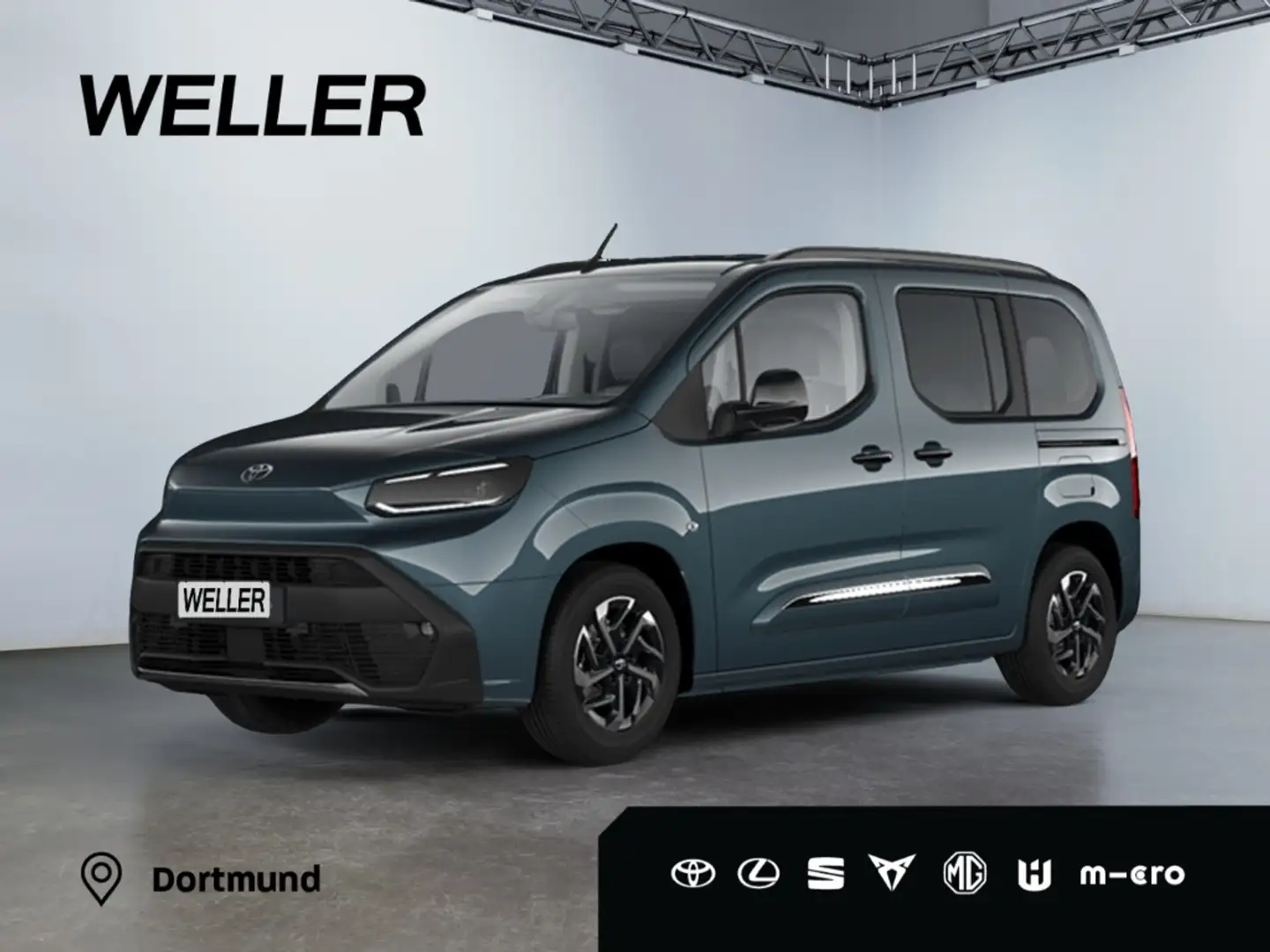 Toyota Proace City Verso 1.5 D-4D L1 Team D *Navi*LED* Modrá - 1
