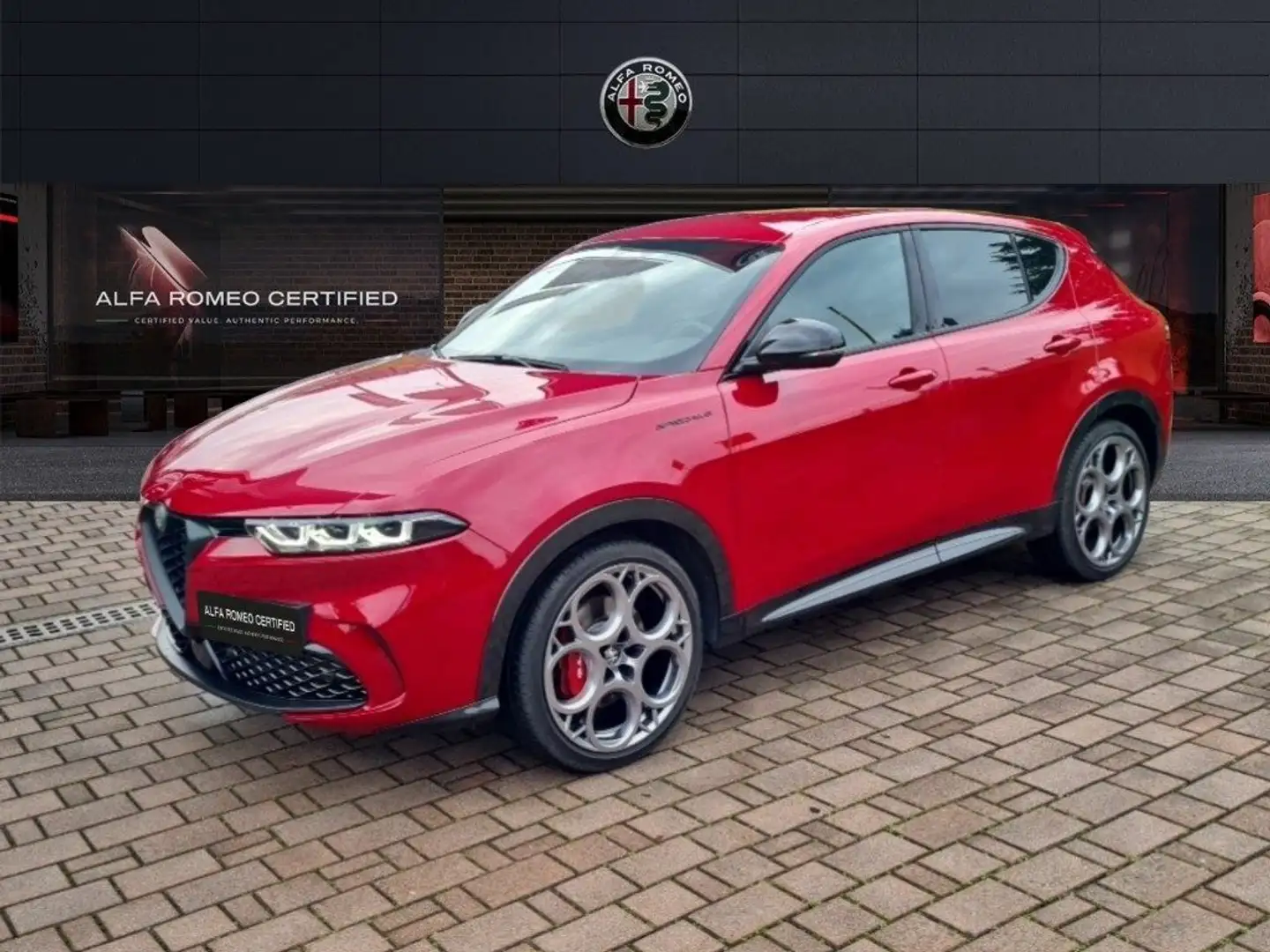 Alfa Romeo Tonale 1500 130CV HYBRID SPECIALE Rood - 1