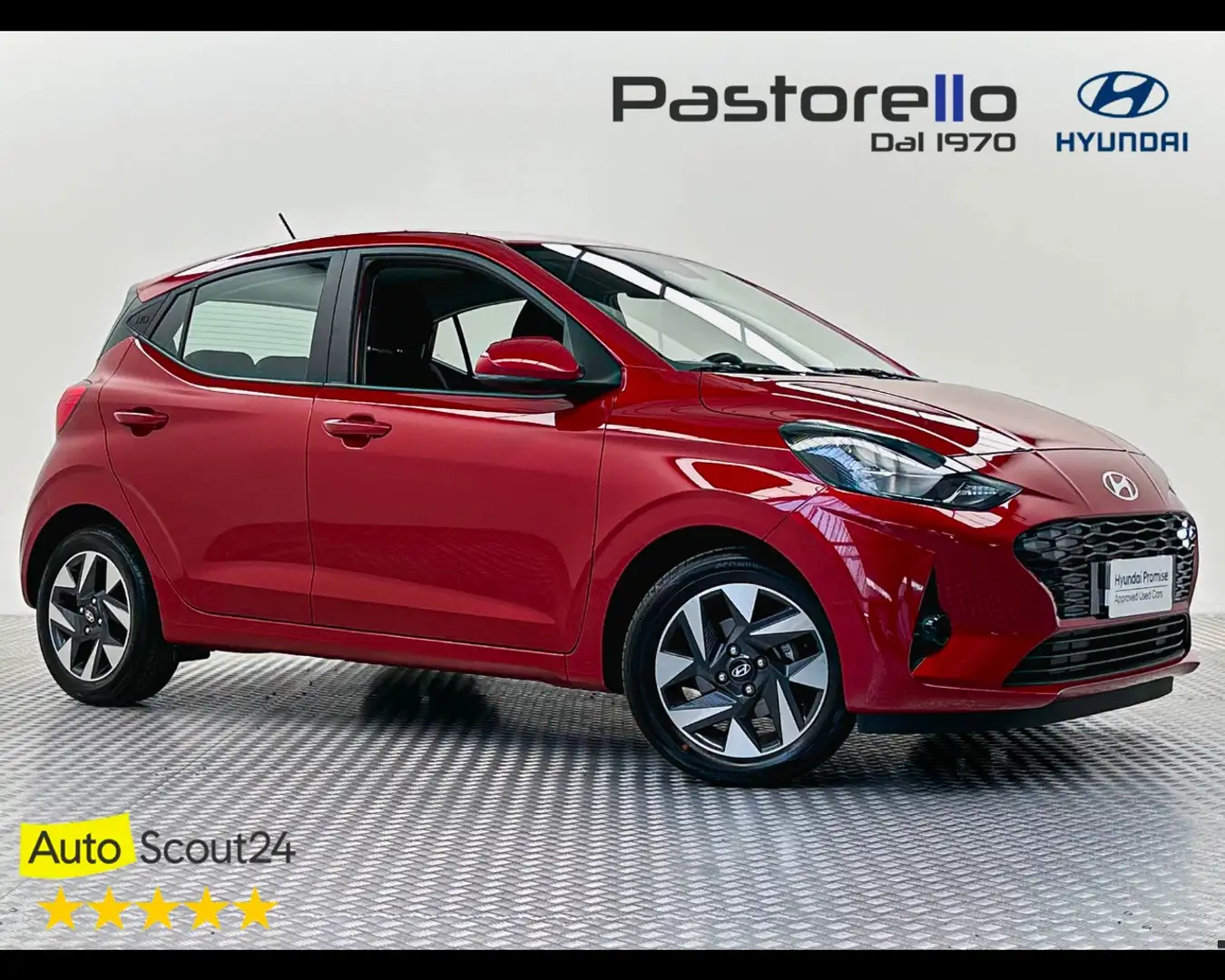 Hyundai i10 1.0 MPI Connectline Rosso - 1