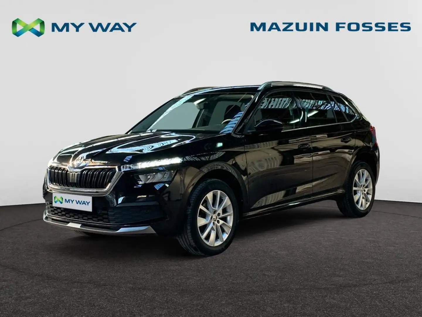 Skoda Kamiq Ambition 1.0TSI 81kW(110cv) DSG7 Zwart - 1