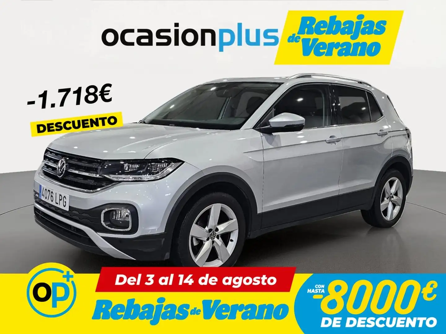 Volkswagen T-Cross 1.0 TSI Sport DSG7 81kW Gris - 1