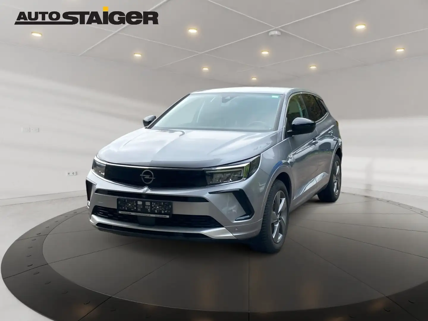 Opel Grandland 1.2 Turbo Elegance LED+2xKlima+360+LM Grau - 2