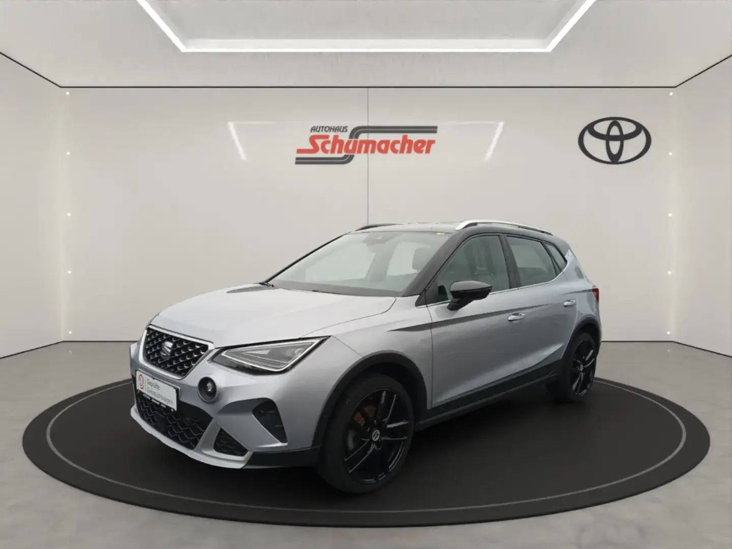 SEAT Arona Xperience BEATS 1.0 TSI+NAV+GJ-RÄDER !! Silber - 1